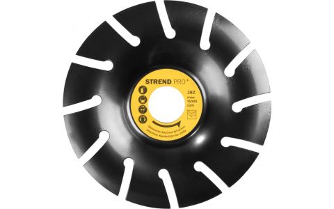 Kotúč Strend Pro, rašpľový, 125 mm, na drevo, do uhlovej brúsky Kotúč Strend Pro, rašpľový, 125 mm, na drevo, do uhlovej brúsky