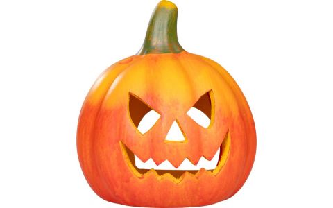 Dekorácia MagicHome Nature, Tekvica, 16x15x18 cm, terakota