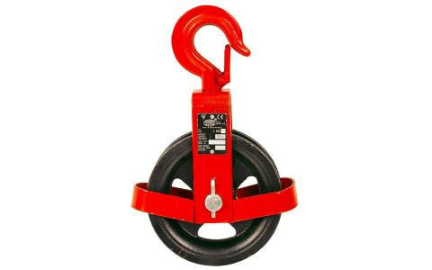 Kladka BRANO Z 500 0,5t C murárska, s hákom a chráničom lana