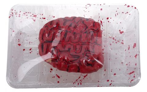 Mozog z gumy karnevalový doplnok 10cm