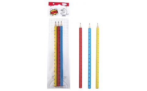 Ceruzka čierne prevedenie č.2 HB 3ks