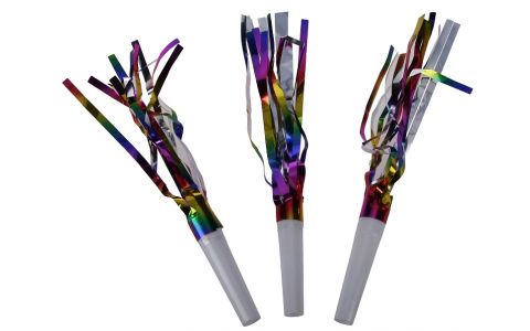 Párty frkačky dúhové 6ks