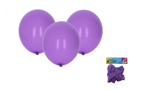 Balóny fialové 30cm/10ks