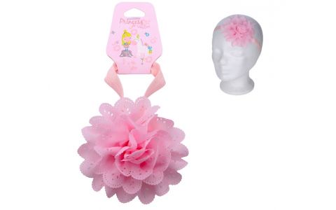 Čelenka gumička do vlasov s kvetinkou