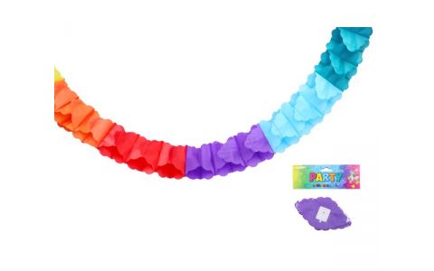 Girlanda farebná 3m