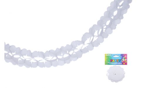 Girlanda biela 3,6m