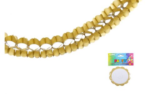 Girlanda zlatá 3,6m