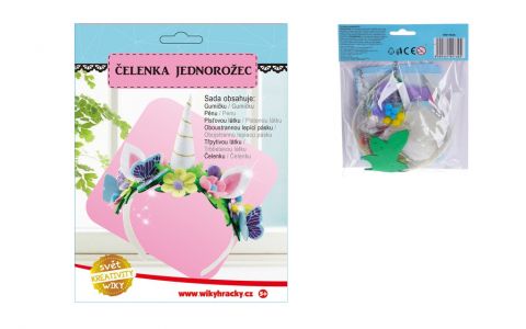 Kreatívna sada Čelenka jednorožec