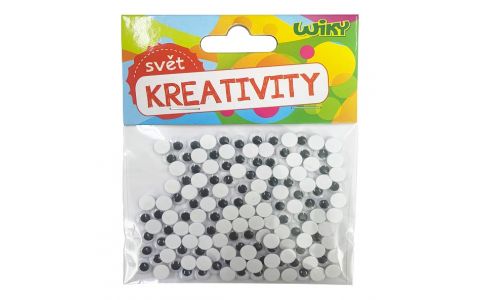 Kreativity Pohyblivé oči 7mm/150ks