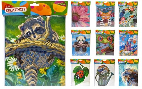 Kreativita diamond painting mozaika