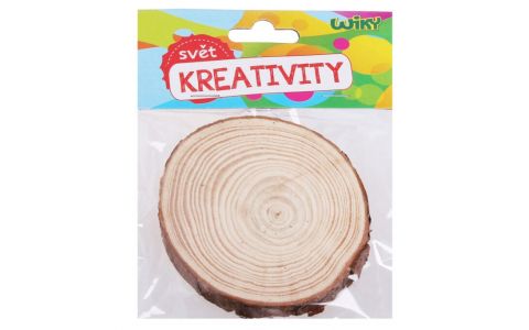 Drevené koliesko prírodné 9cm/1kus