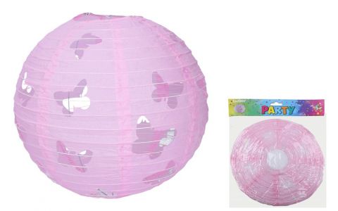 Lampión Motýľ guľa 30cm 