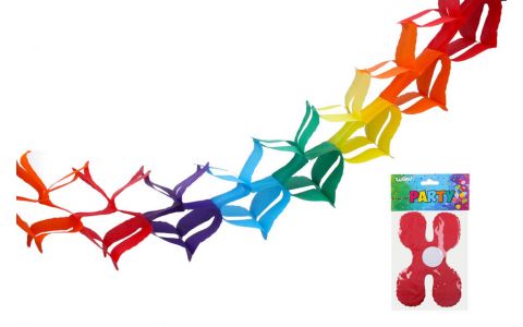 Girlanda farebná 3m
