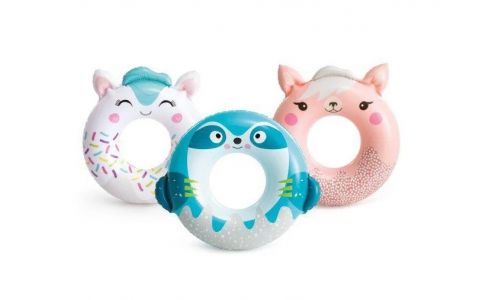 Intex 59266 Nafukovacie koleso Cute Animals 84cm/8+ - náhodné