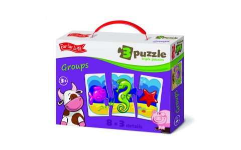 Far far land Puzzle vzdelávacie