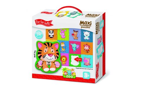 Far far land Maxi Puzzle zvieratká Zoo 24ks