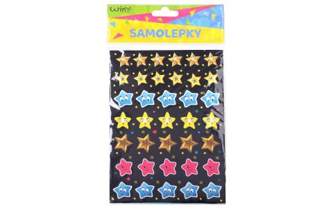 Nálepky hviezdy 14x19cm