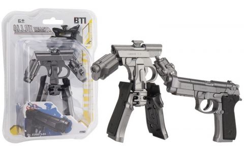 Robot-pištoľ 11cm 2v1