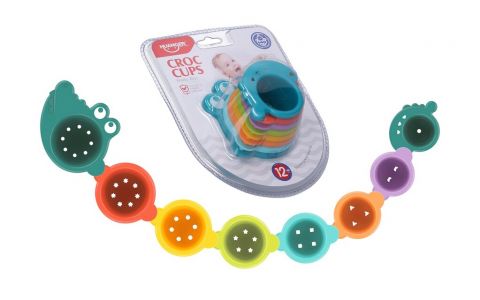 Tégliky krokodíl 8ks