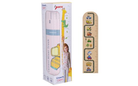 Detský meter na stenu autá 120cm
