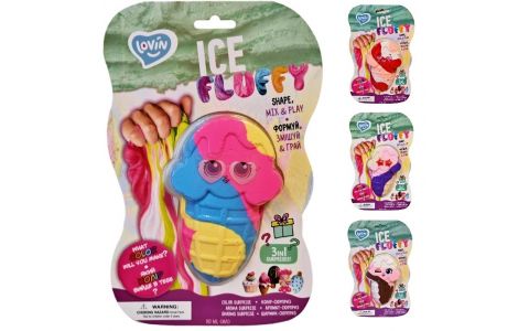 Antistresový sliz Ice Fluffy zmrzlina 110ml