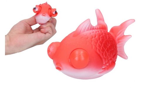 Stláčacie zvieratko Rybka 9cm