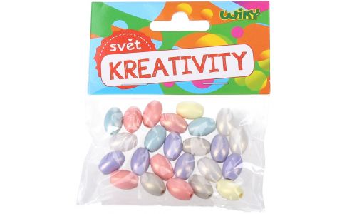 Korálky farebné 15g
