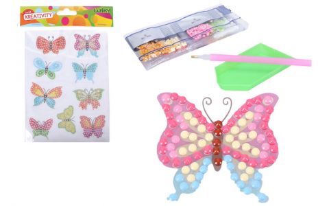 Kreatívna sada diamond nálepky motýľe