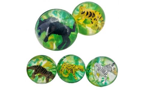 Hop gule safari zvieratá 1 kus, 4cm