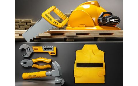 Náradie s helmou so svietidlom