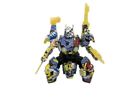 Robot dymiací RC na diaľkové ovládanie 19 cm