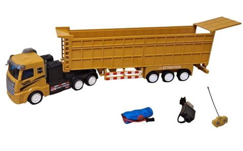 Kamión RC s prívesom a efektmi 41cm