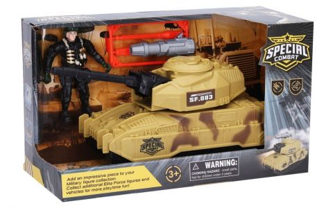Tank s figúrkou 25cm