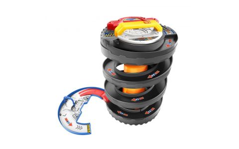 Stanica závodná s efektmi 8 áut