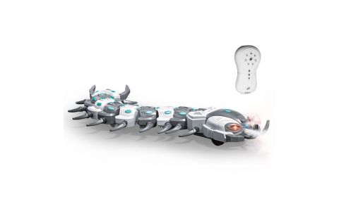 Húsenica dymiaca RC na diaľkové ovládanie 53 cm