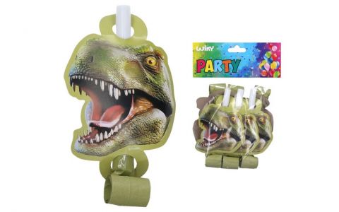 Frkačky párty s terčíkom Dino 6ks