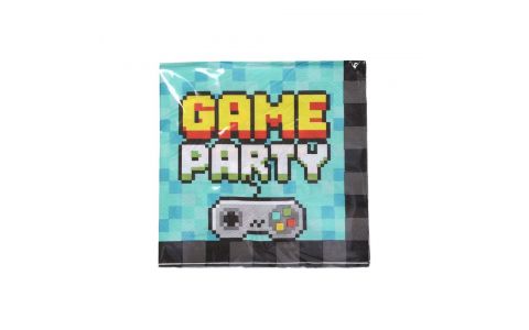 Servítky Game 17x17cm 20ks
