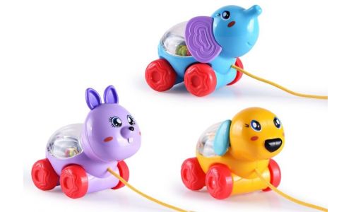 Zvieratko ťahacie 12cm - sloník