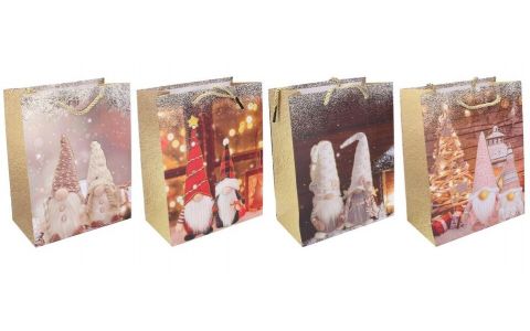 Vianočná darčeková taška 23x18x10cm