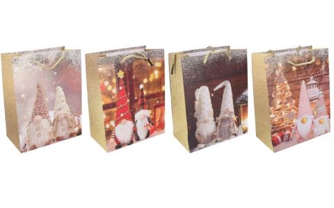 Vianočná darčeková taška 26x32x10cm