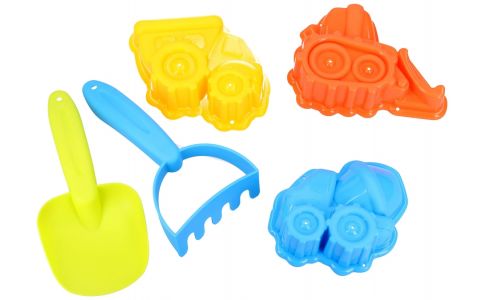 Sada do piesku stavebné stroje 5ks