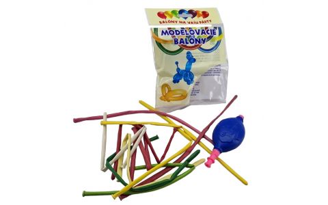 Modelovací balón 10ks + pumpa