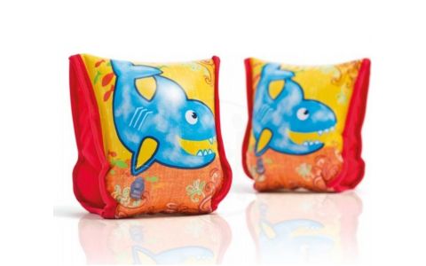 Intex 56659 Textilné rukávniky žralok 23x18cm