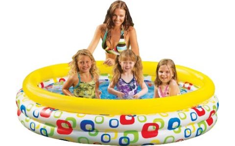 Intex 58449 Bazén farebné kruhy 168x41cm