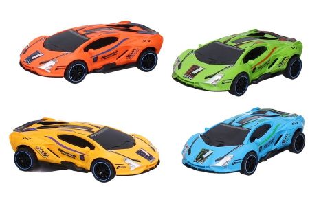 Auto Drift na zotrvačník športové 15cm - žltá