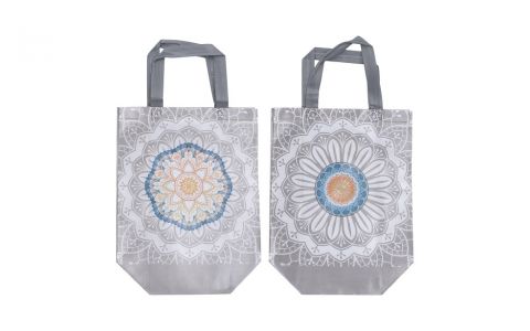 Taška netkaná textília 27cm - náhodná