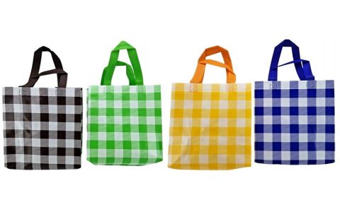 Darčeková taška netkaná textília 24cm - žltá Darčeková taška netkaná textília 24cm - žltá
