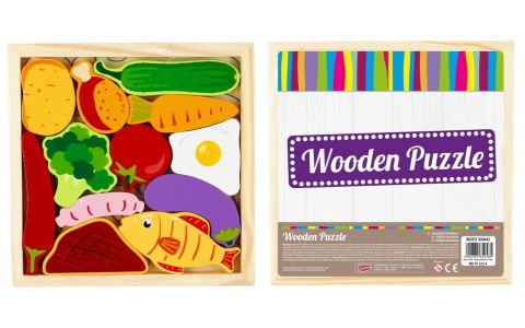 Skladačka drevená potraviny