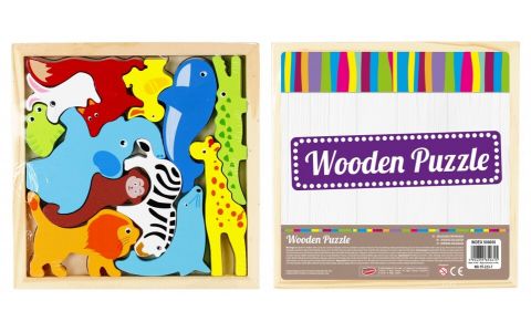 Skladačka drevená zvieratká