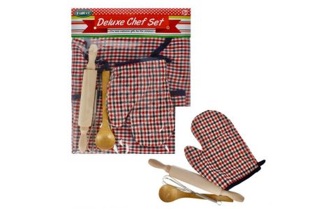 Kuchárska zástera s príslušenstvom